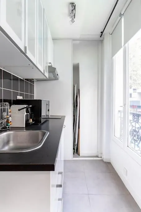 Menilmontant Pere-Lachaise Charmant Appartement 1Br-4P Paris